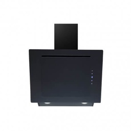 [2500013] شفاط فيرجاز مع مدخنة 60 سم زجاج اسود FG-6855B