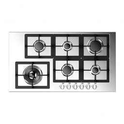 [2600021] Firegas Hi-Tech Built-in Gas Hobs LARGO 92HT 90cm Stainless