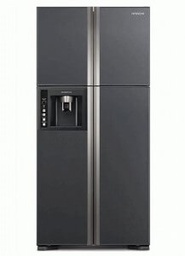 [8700002] ثلاجة هيتاشي 4 ابواب 586 لتر زجاج سلفر R-W660PRS7 (GGR)