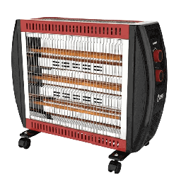 [18100074] Crest Electric Heater CR-5194 Red/Black 2400Watt