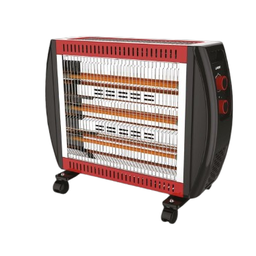 [18100074] Crest Electric Heater CR-5194 Red/Black 2400Watt