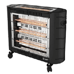 [18100075] Crest Electric Heater CR-5195 Black 2400 Watt