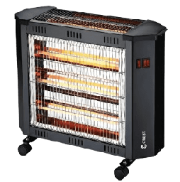 [18100077] Crest Electric Heater CR-5200 Black 2400 Watt