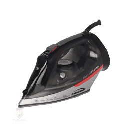 [18100080] Crest Steam Iron CR-5164 Black/Silver 2500 Watt