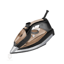[18100082] Crest Steam Iron CR-5162 Brown/Black 2500 Watt