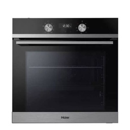 [6500112] Haier Built-in Oven HOQ-K2ANN3BX/SA 60cm Black Glass