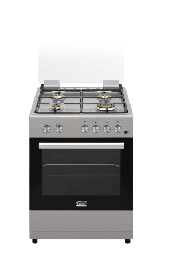 [7000065] فرن غاز سيمفير 60 سم مواقد نحاسية ستانلس SMF-ADC6060 I-IX-BRS