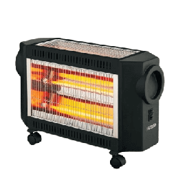 [6200102] Trust Electric Heater 235-20605 Black 2000 Watt