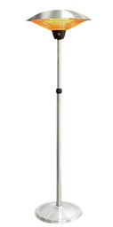 [7600024] Gold Vision Electric Heater W-HQ831 2000 Watt Stainless Steel