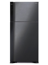 [8700003] Hitachi Refrigerator R-V660PRS7 (BBK) 601 Liters Dark Stainless