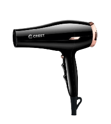 [18100105] Crest Hair Dryer CR-5179 Black/Gold 2000Watt