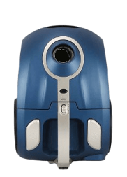 [18100114] Crest Vacuum Cleaner EV-100 1400Watt Blue/Silver