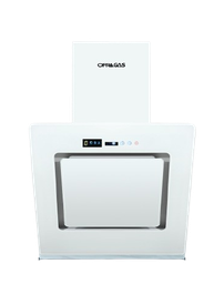 [9000022] Ofragas Hood with Chimney DL902 60cm White Glass