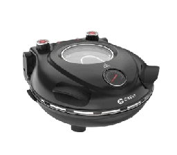 [18100123] Crest Pizza Oven CR-5215 1400Watt Black