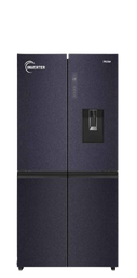 [6500122] Haier Refrigerator HRF-5800BS 4 Doors 540 Liters Black Stone