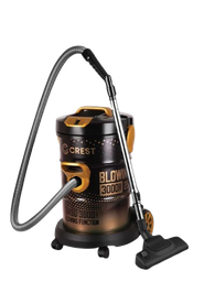[18100131] Crest Vacuum Cleaner CR301003 G 1600Watt Black/Gold