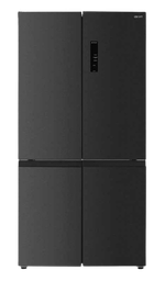 [8900016] CRAFT Refrigerator CR-478BX 4 Door 600 Liters Dark Stainless