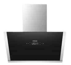 [9000026] Ofragas Hood with Chimney IV60 60cm Black/Stainless