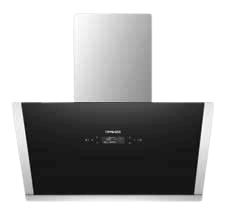 [9000026] Ofragas Hood with Chimney IV60 60cm Black/Stainless