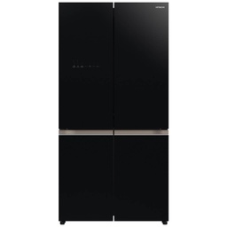 [8700008] Hitachi Refrigerator R-WB640VRS0 (GBK) 4 Doors 569 Liters Black Glass