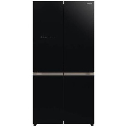 [8700008] Hitachi Refrigerator R-WB640VRS0 (GBK) 4 Doors 569 Liters Black Glass
