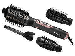 [18100160] Crest Hair Styler Set CR-5236 5 Functions Black/Bronze