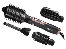 [18100160] Crest Hair Styler Set CR-5236 5 Functions Black/Bronze