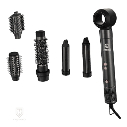 [18100161] Crest Hair Styler Set CR-5230 7 Functions Gray/Bronze