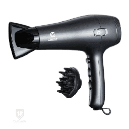 [18100162] Crest Hair Dryer CR-5235 Dark Grey 2000Watt