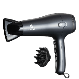 [18100162] Crest Hair Dryer CR-5235 Dark Grey 2000Watt
