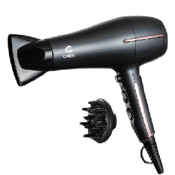[18100164] Crest Hair Dryer CR-5232 Dark Grey 2100Watt