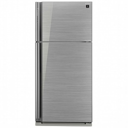 [7500005] Sharp Refrigerator SJ-GPR75D-SL 642 Liters Silver Glass