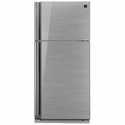 [7500005] Sharp Refrigerator SJ-GPR75D-SL 642 Liters Silver Glass