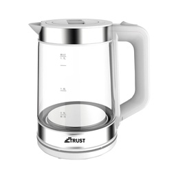 [6200052] Trust Electric Kettle KEG-1706 ( 87-2321 ) 1.7L Glass White