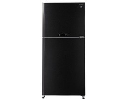 [7500008] Sharp Refrigerator SJ-GV69G-BK 538 Liters Black Glass