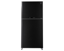[7500008] Sharp Refrigerator SJ-GV69G-BK 538 Liters Black Glass