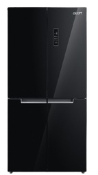 [8900025] CRAFT Refrigerator CR-627GB 4 Door 550 Liters Black Glass