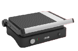 [6200112] توستر ضغط تراست 2000 واط اسود/ستانلس 02570-210