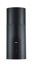 [6500140] شفاط هاير جزيرة 55 سم اسود HCH-IS735T7MB