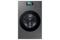 [4800044] غسالة مع نشافة سامسونج 18/11 كيلو ستانلس WD18DB8995BZT2