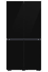 [4800049] Samsung Refrigerator 4 Doors RM70F63REBML 648 Liters Black Glass