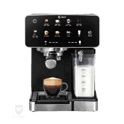 Crest Espresso Coffee Machine CR-5175 with Foam Maker Digital