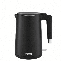 [6200127] Trust Electric Kettle 210-01201 1.5L Black Stainless