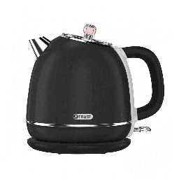 [6200132] Trust Electric Kettle CRYSTAL 210-01238 1.8L Black