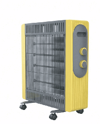 [7600029] Gold Vision Electric Heater W-HQ1955 Yallow/Gray 2000 Watt