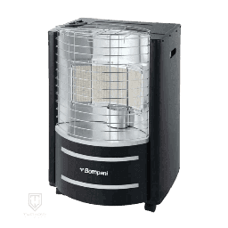 Bompani Gas Heater BOM-5036 4Burner Black