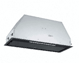 [6500145] شفاط هاير مدمج 85 سم زجاج اسود HCH-B590T47GB