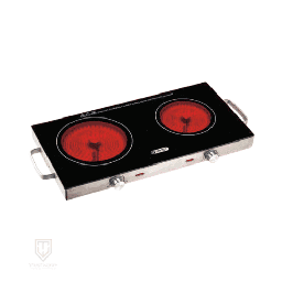 [6200142] طباخ كهرباء تراست اثنين عين زجاج اسود 02930-210
