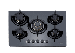 [9000030] Ofragas Built-in Gas Hobs OF-750 70cm Black Glass