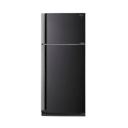 [7500014] ثلاجة شارب 642 لتر ستانلس داكن SJ-SE75D-BK